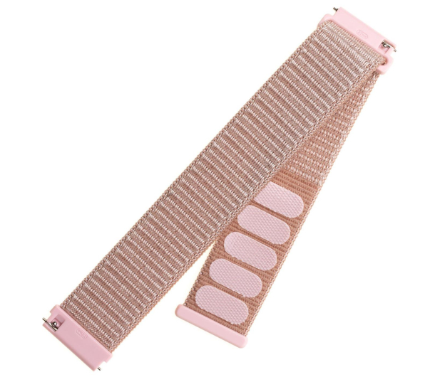 FIXED Nylon Strap do Smartwatch (20mm) wide rose gold FIXNST-20mm-ROGD - 1086817 - zdjęcie 2
